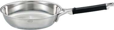 RÖSLE Silence Pro Nonstick Fry Pan - Stainless Steel 18/10 - Heat Resistant to 260°C - 24cm