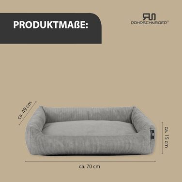 Кігтеточка-ліжко для котів Rohrschneider з м'яким кордовим матеріалом та ігровим набором (Сірий)