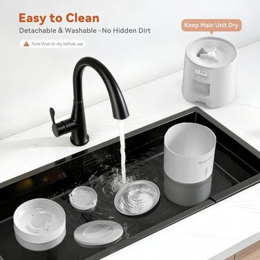 Автомат годування котів 4.2L з програмуванням, з окремою мискою з нержавіючої сталі