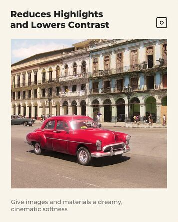 Фільтр K&F Concept Black Mist 1/4 82mm для відео та портретної зйомки (Nano-Xcel)