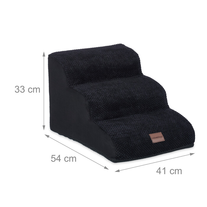 Relaxdays Dog Stairs with 3 Steps