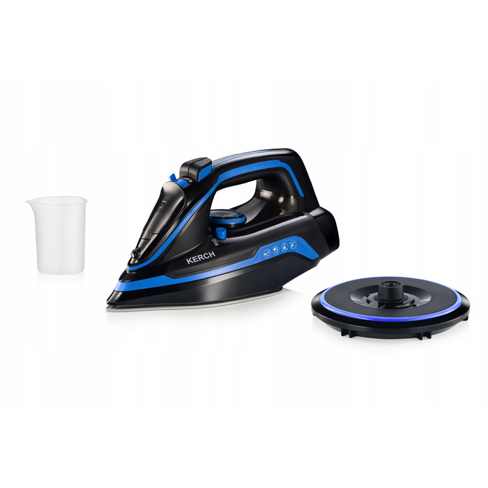 Бездротова керамічна праска Kerch Ultimate Blue, 2600 Вт, 450 мл