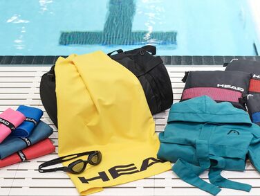 Рушник для спорту та басейну Osama Home Head Active з гумкою, комплект, 60x110 см, рожевий