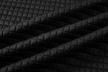 Світшот JMIERR для чоловіків з капюшоном, з довгим рукавом, вафельний візерунок, чорний, XXL