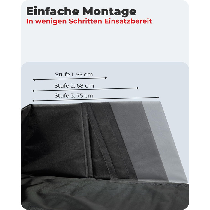 Захист для багажника автомобіля Achilles з боковинами та захистом краю, килимок у багажник, захист для собак, універсальний