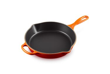Чавунна сковорода Le Creuset Signature 26 см, 2л, червона для всіх плит та духовки