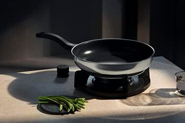 WMF Devil 24cm Non-Stick Fry Pan - Induction Compatible, Cromargan Stainless Steel, Plastic Handle