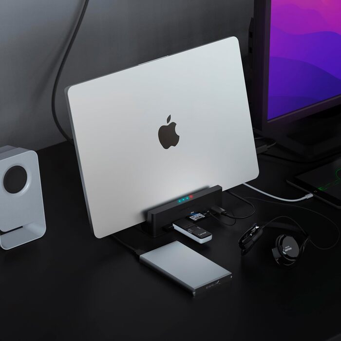 Док-станція для HDD/SSD 2.5/3.5 SATA з USB 3.0 Sabrent (EC-DFLT) - Підтримка 2.5'/3.5' SSD, DisplayLink
