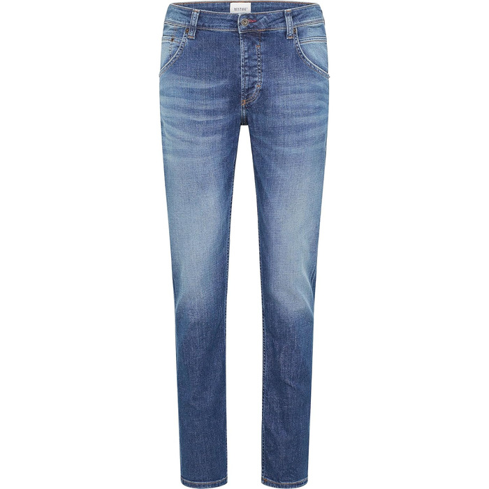 Джинси чоловічі MUSTANG Michigan Straight 34W/32L світло-потерті, оригінал