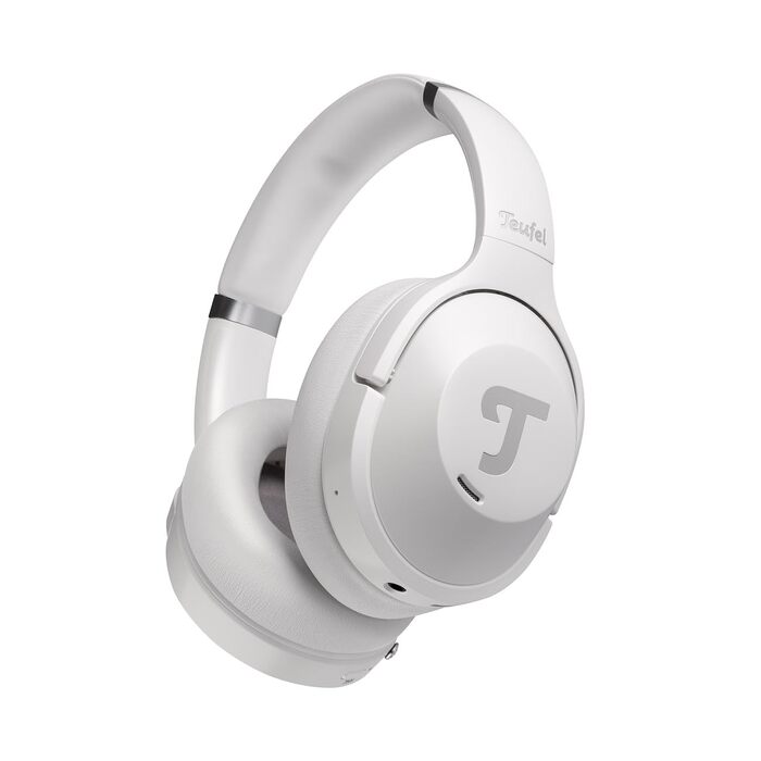 Бездротові Bluetooth-навушники Teufel REAL Blue NC 3 Over-Ear з активним шумозаглушенням ANC, Pearl White