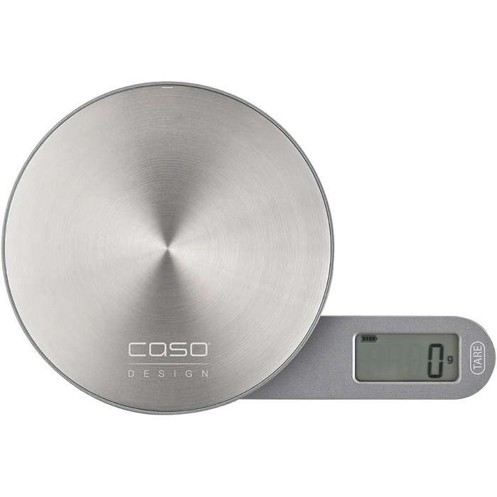 CASO Kitchen EcoMate Kinetic Kitchen Scale - 5kg, 1g Increments, Battery-Free, Award-Winning