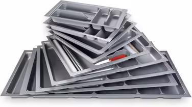 Cutlery Insert Organiser Box I Cutlery Box 917 x 474 mm for Tandembox + ModernBox in a 100 series cabinet