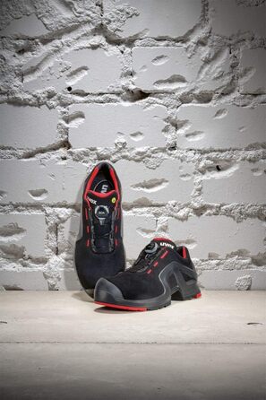 Чоботи робочі Uvex 1 X-Tended Support S3 SRC ESD - червоно-чорні (51 EU)