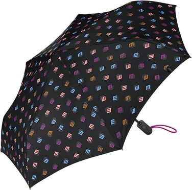 Жіноча парасолька ESPRIT Easymatic з автоматичним відкриванням - Butterfly kiss (чорний)