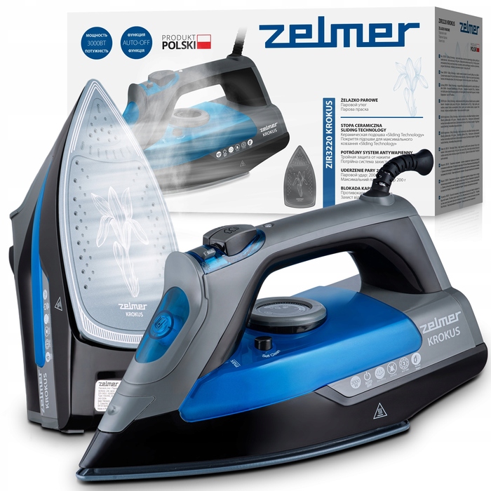 Парова праска Zelmer ZIR3220 Krokus