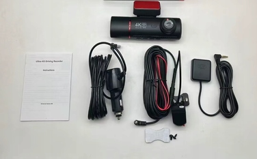 Автомобільний відеореєстратор SIM-AA-DV312 4K UHD, 170°, GPS, Wi-Fi, з акумулятором
