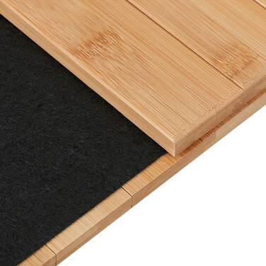 Relaxdays Bamboo Sofa Table