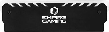 Кулер для ПК Empire Gaming Guardian з RGB підсвічуванням - тиха охолодження для процесора Intel та AMD