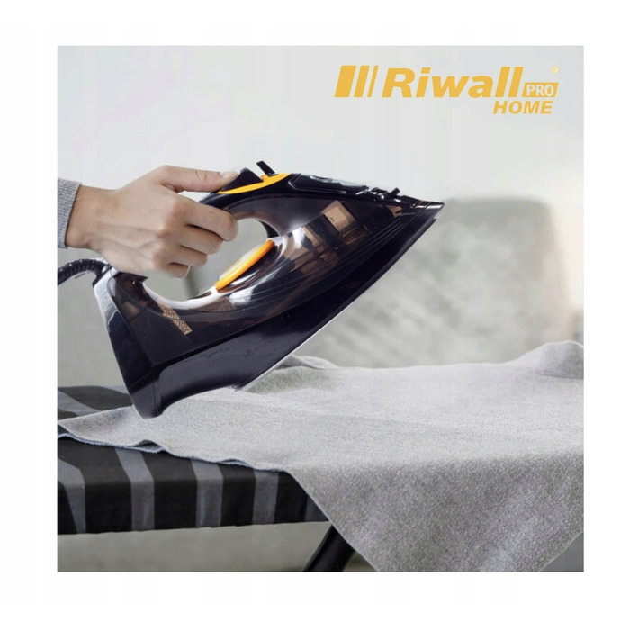 Праска RIWALL HOME PRO: вертикальна та горизонтальна праска, система Anti Calc Drip, 2200 Вт