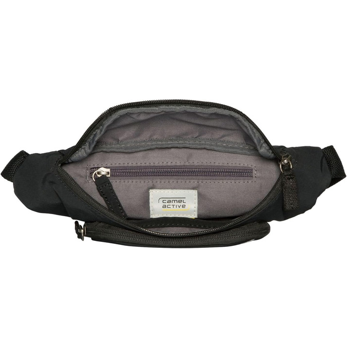 Чоловіча поясна сумка Camel Active City чорного кольору