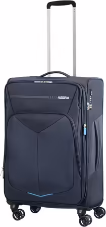 American Tourister Summerfunk suitcase, 79 cm, 119 liters, black (Spinner M EXP (67.5 cm - 71.5/77L), Spinner M Exp (67.5 Cm - 71.5/77l))
