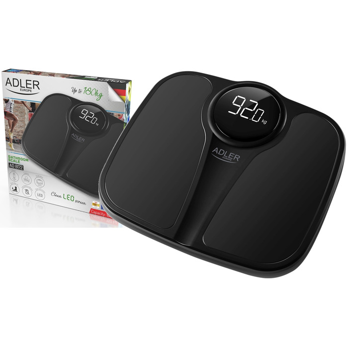 Ваги для ванної кімнати ADLER AD 8172b