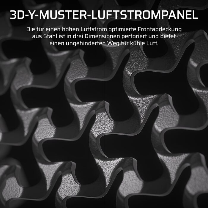 Корпус ПК CORSAIR 4000D Modulares Mid-Tower ATX – Чорний, висока циркуляція повітря, InfiniRail™