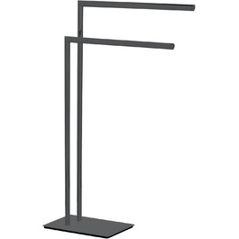 Підставка для рушників WENKO Recco, чорна, з нержавіючої сталі, 48 x 80.5 x 20 см