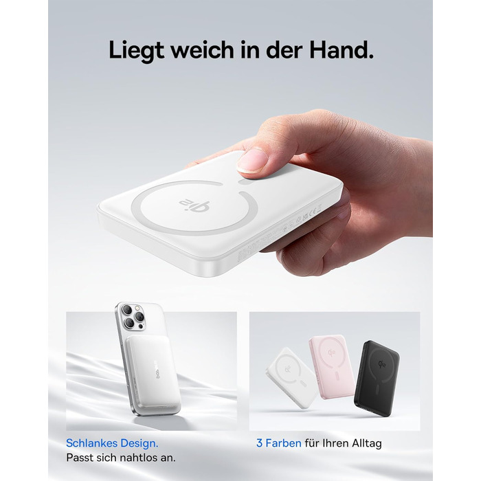 Power Bank Baseus EnerFill MagSafe 10000mAh з PD 22.5W та бездротовою зарядкою 15W для iPhone