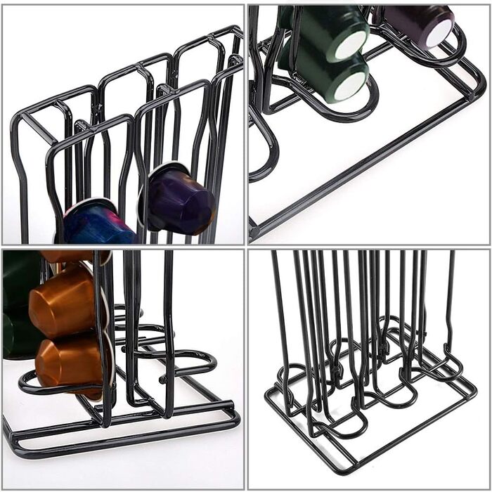 Тримач для капсул Nespresso (60 шт) - металевий підставка для кавових капсул