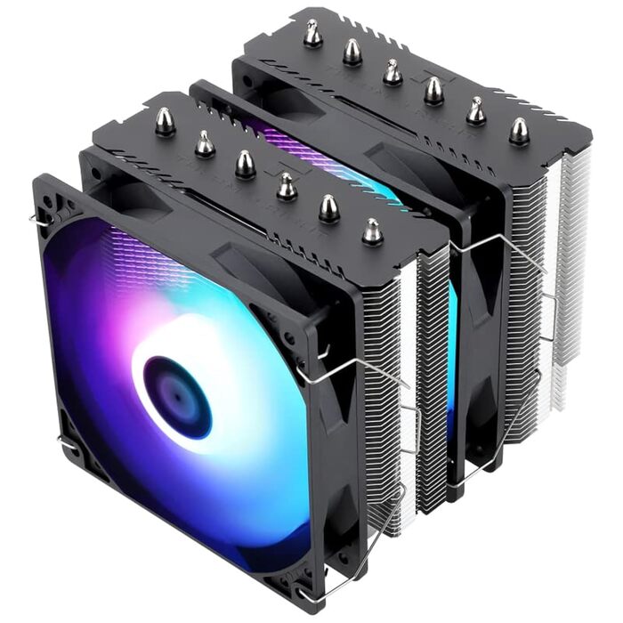 THERMALRIGHT Peerless Assassin 120 SE ARGB: Кулер для CPU з RGB підсвічуванням, 120мм, 6 heatpipes, AM4/AM5, LGA 1700/1851