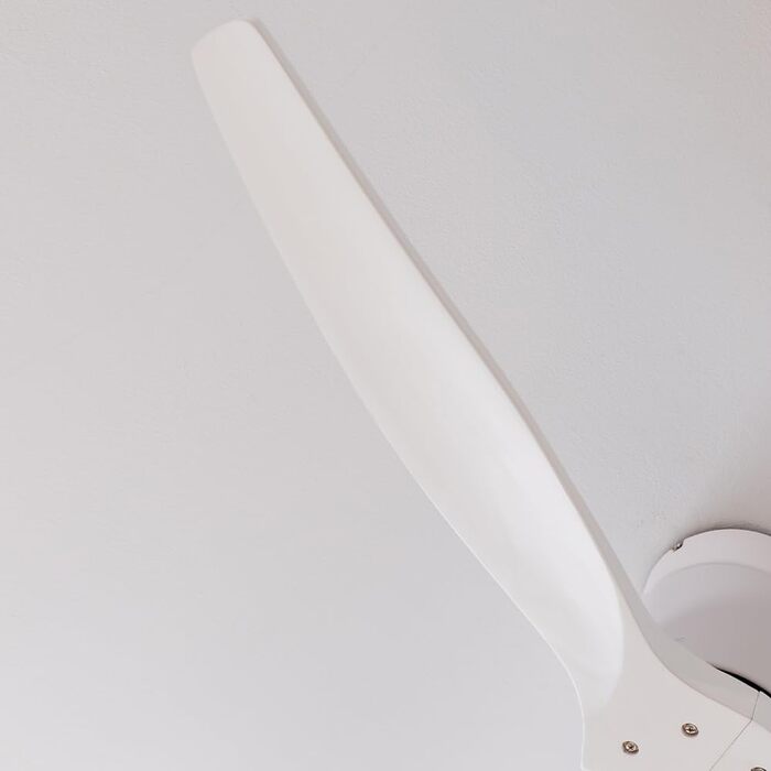 Вентилятор стельовий Cecotec EnergySilence Aero 5500 Aqua IronDarkWood Connected, DC мотор 40W, Wi-Fi, для дому та вулиці, 3 лопаті, 6 режимів, металік та темно-коричневий (білий)