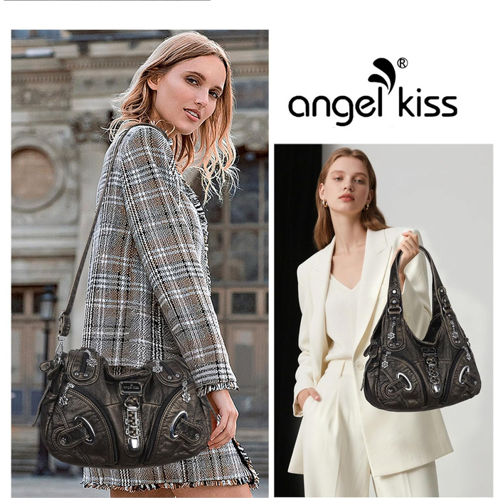 Сумка жіноча Angelkiss Hobo велика, повсякденна, через плече, бронзова (801bronze)