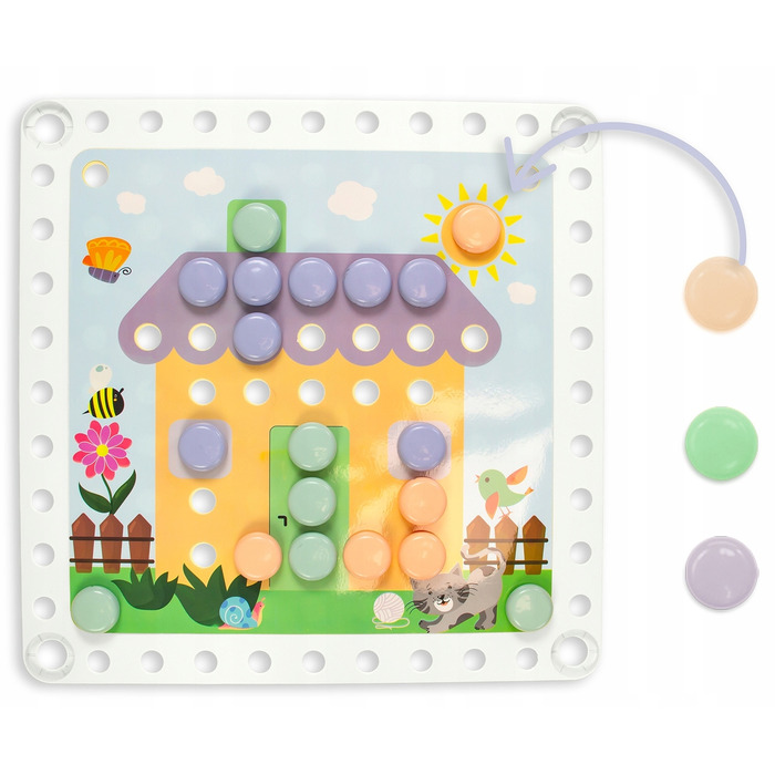 Дитячий ігровий будинок Mochtoys, пластик, 12 міс+