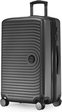 Набір валіз Hauptstadtkoffer Mitte (S+M+L) - 3 шт. (55, 68, 77 см), ABS, TSA, графітовий колір