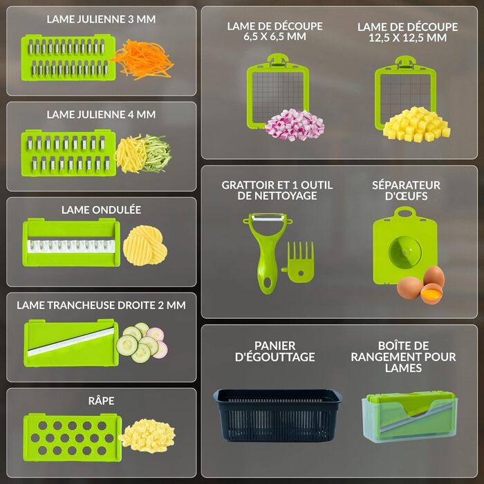 Багатофункціональний нарізчик овочів