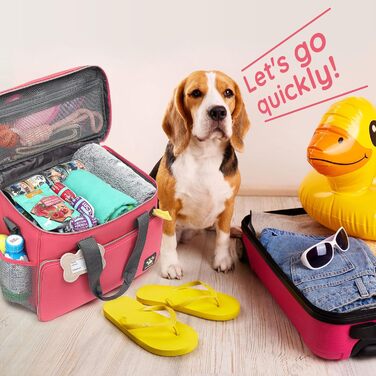 Транспортна сумка для домашніх тварин з багатьма кишенями, ідеальна для подорожей та перевезення котів та собак