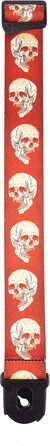 Гітарний ремінь D'Addario Alchemy Cryptorosa з планетарним замком та символом черепа