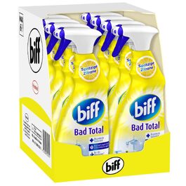 Засіб для чищення ванної кімнати Biff Bad Total з ароматом цитруса, набір 8 шт по 750 мл