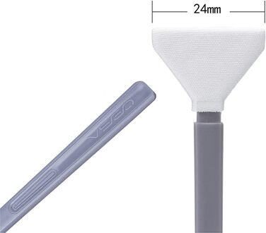 Набір для чищення сенсора камери VSGO (12 шт.) з розчином 10 мл, сухими серветками для CCD/CMOS та очисником сенсора (24 мм без очисника)