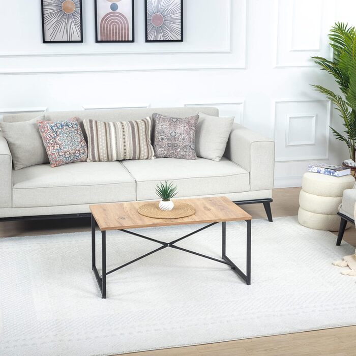 Килим Surya Monaco Boho для вітальні та спальні 160x213 см, кремовий, сучасний скандинавський дизайн з геометричним візерунком, прямокутний, для їдальні