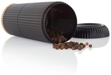 Набір для перцю та солі AdHoc MP155 Scape з керамічним жорном CeraCut®, регулювання помелу, темно-зелений & світло-зелений, у подарунковій упаковці