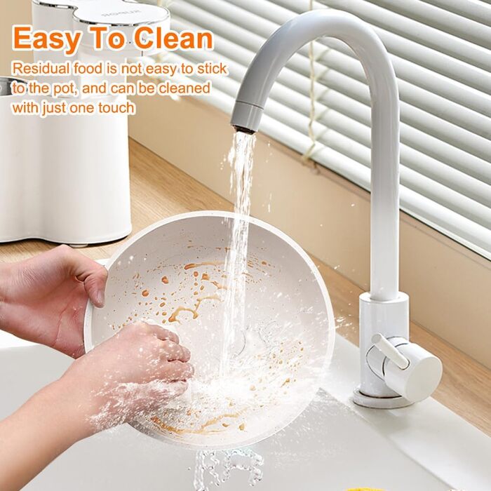 Набір каструль та сковорідок 5 шт. з знімним ручками, антипригарне покриття, підходить для індукційних плит, духовки та всіх типів плит