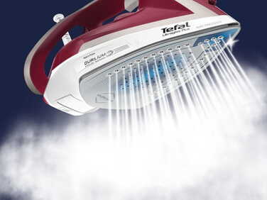 Парова праска Tefal Ultragliss Plus FV6810, 2800 Вт, підошва Durilium AirGlide, 250 г/хв