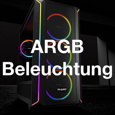 Корпус для ПК be quiet! Shadow Base 800, вентилятори Pure Wings 3 140mm PWM, USB 3.2 Gen 2 Type-C, підтримка E-ATX та радіаторів 420мм, загартоване скло, чорний