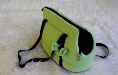 Сучасна переносна сумка для собак та котів Odolplusz Elegante (зелена) - для маленьких, середніх, великих тварин. Можливі розміри: XS, S, M, L. Переноска, сумка-переноска, транспортувальна сумка.