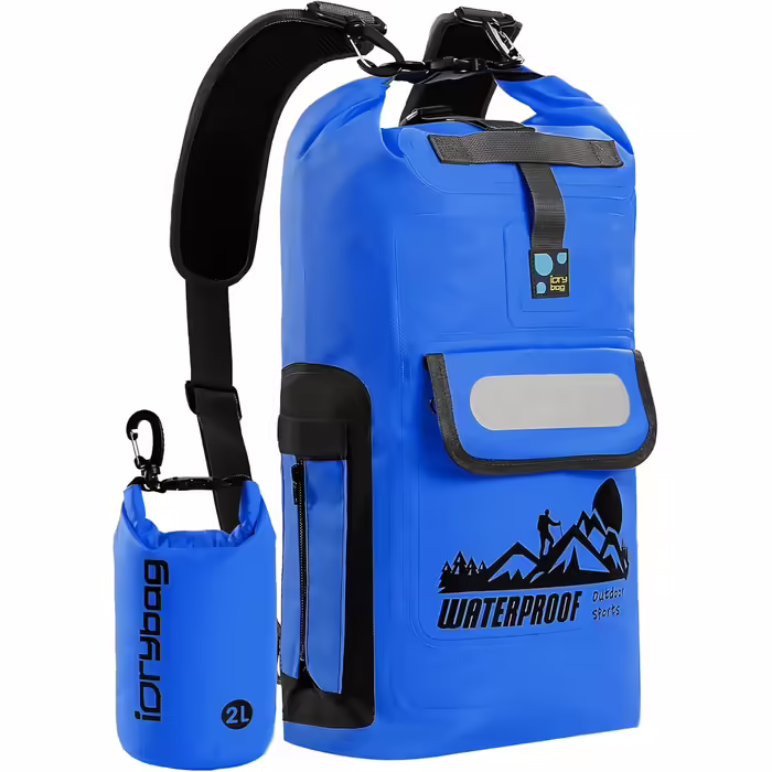 Водонепроникний рюкзак IDRYBAG Dry Bag 20/30/40 л для каякінгу, плаваючий гермомішок для водних видів спорту