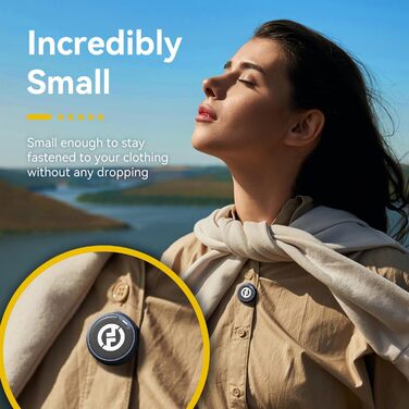 Hollyland Lark M2 Бездротовий петличний мікрофон для iPhone 17/16/15 та Android, 300м радіус дії, Hi-Fi звук, 30 годин роботи від акумулятора, комбі-версія