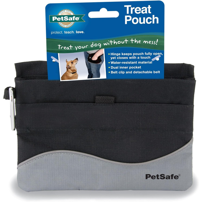 PetSafe 74144 GL Treat Pouch Black - Сумка для ласощів чорного кольору