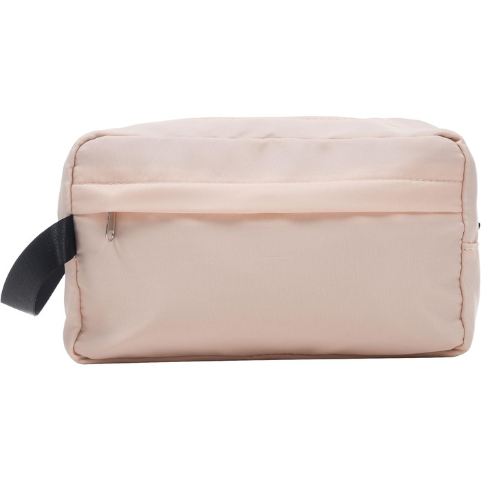 Набір валіз Merax 5-ти частинний (M-L-XL) з ABS, TSA-замком, розширення L-XL, + сумка та косметичка (Бежевий + Чорний)